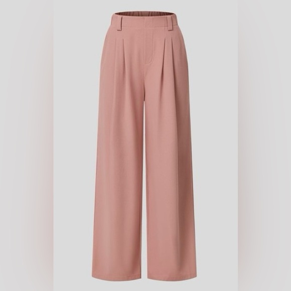 HALARA Pants - Halara Waffle Knit Wide Leg Pants